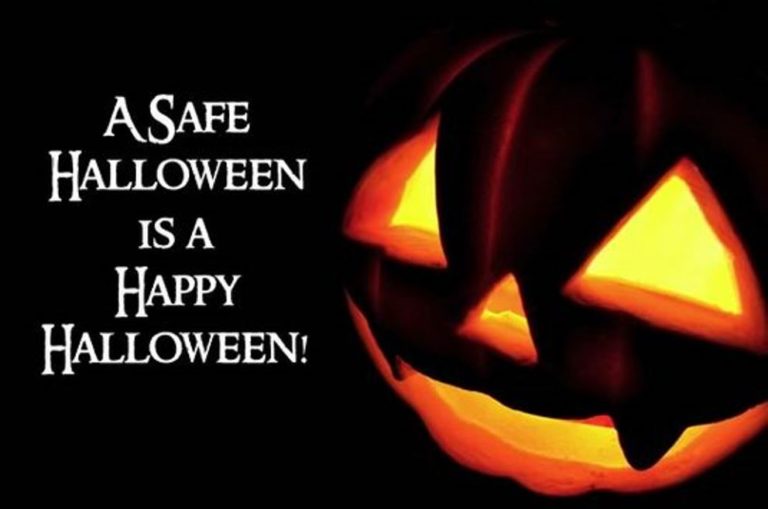 Be Safe on Halloween